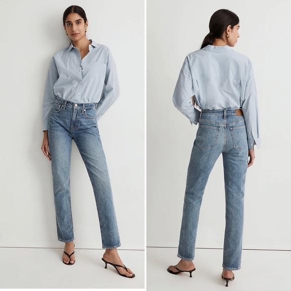 Madewell New The Perfect Vintage Jean in Heathcote Wash 26 NWT - Picture 1 of 8